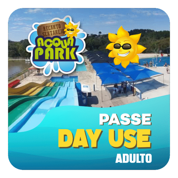 Ingresso para Day Use - Domingo 07/Set - Adultos - 2º Lote